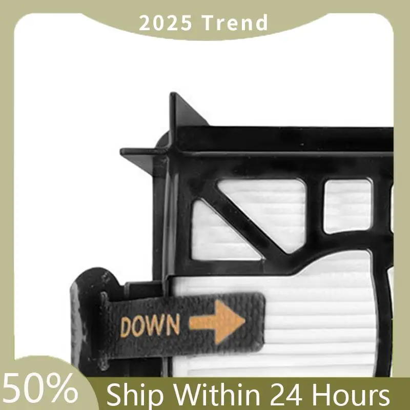 6-częściowe części zamienne do filtra czarny odpowiedni do robota zamiatającego Shark AV2501S AV2501AE RV2502AE RV2520AOUS część zamienna