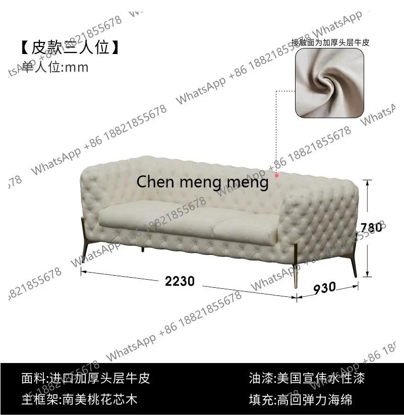 6239 Apartment Cushion Sofa Adults Europe Double Apartment Large Sofa Luxury Designer Relaxing Princess Muebles Unique