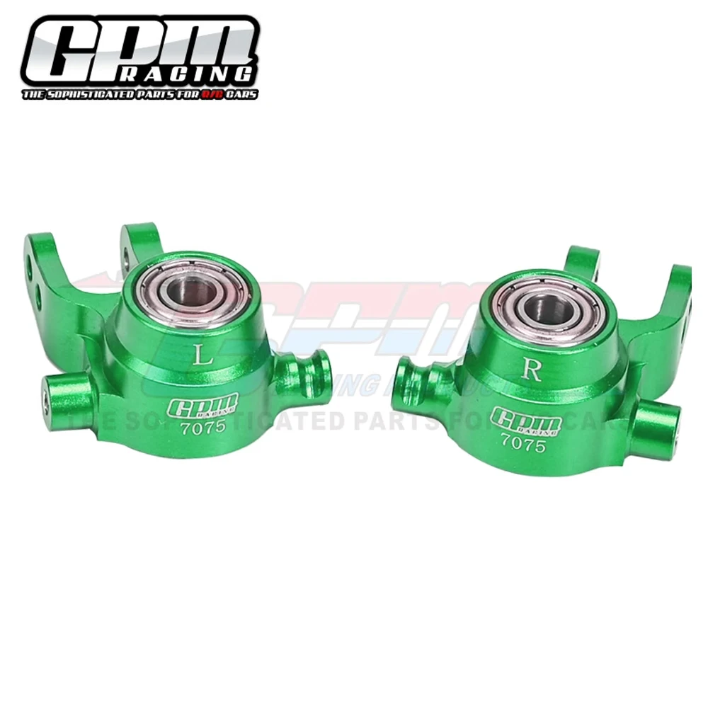 

Металлические передние рулевые блоки GPM 6837 6837X для Traxxas 1/10 Rustler Hoss Stampede Slash 4X4, детали для обновления радиоуправляемого автомобиля