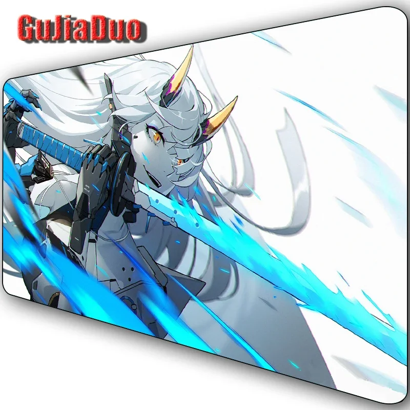 

Punishing Gray Raven Anime Mouse Pad Gamer Laptop Table Desk Mat Gaming Room Accessories Kawaii Girl Cartoon Mousepad Pc Cushion