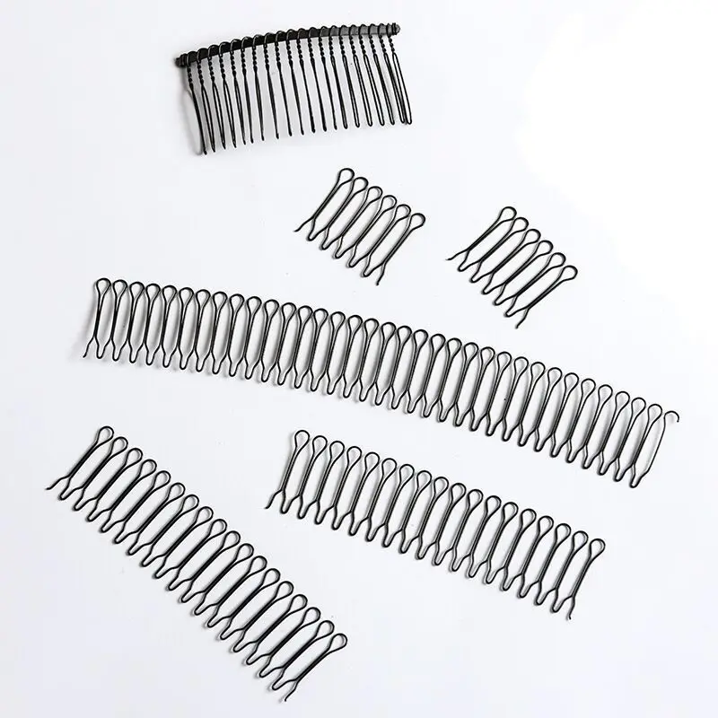 Cwllrn Women Invisible Broken Hair Hairpin Adult Tiara Tools Roll Curve Needle Bangs Fixed Insert Comb Styling Accessories