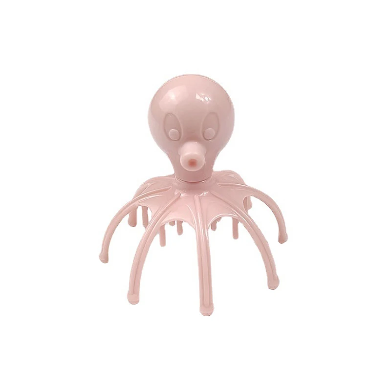 1 قطعة مدلك الرأس مدلك فروة الرأس الاسترخاء الإغاثة الجسم مدلك إزالة توتر العضلات التعب البلاستيك رئيس الاسترخاء مدلك #5