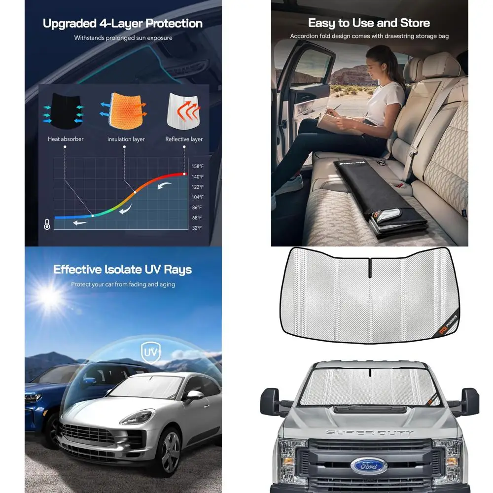 

Full Coverage Rearview Mirror Shade for 2021-2025 F150 Trucks - Ultimate Protection