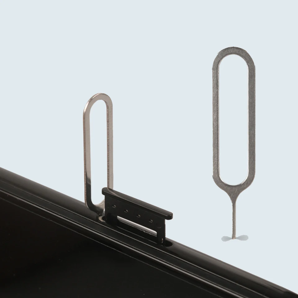 PCB 10 Pcs Eject Sim Card Tray Open Pin Needle Key Tool Sim Card Tray Pin Eject Tool Universal Cell Phone Sim Cards Accessories