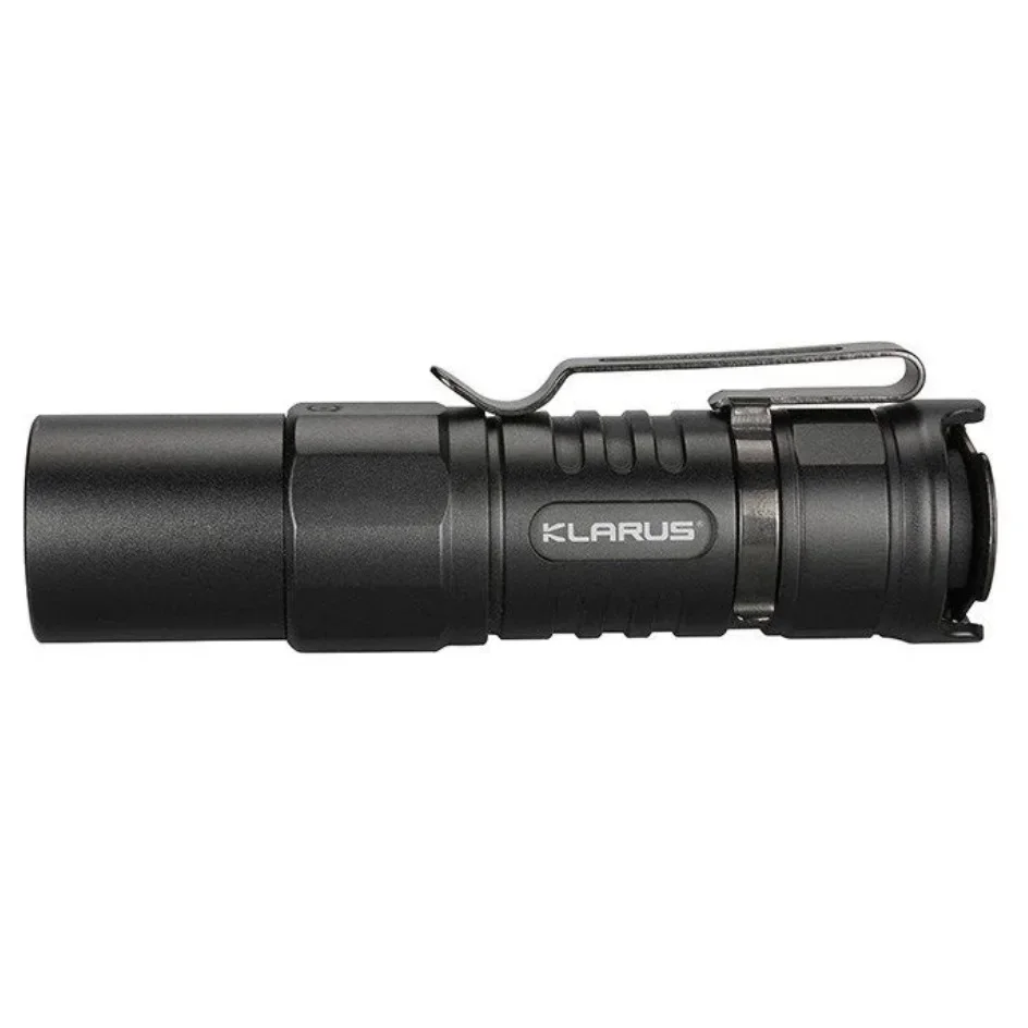 Mini Flashlight Rechargeable 1000Llumens Compact Dual-Switch Tactical Torch With 16340 Battery for Camping,Hiking-KLARUS XT1C