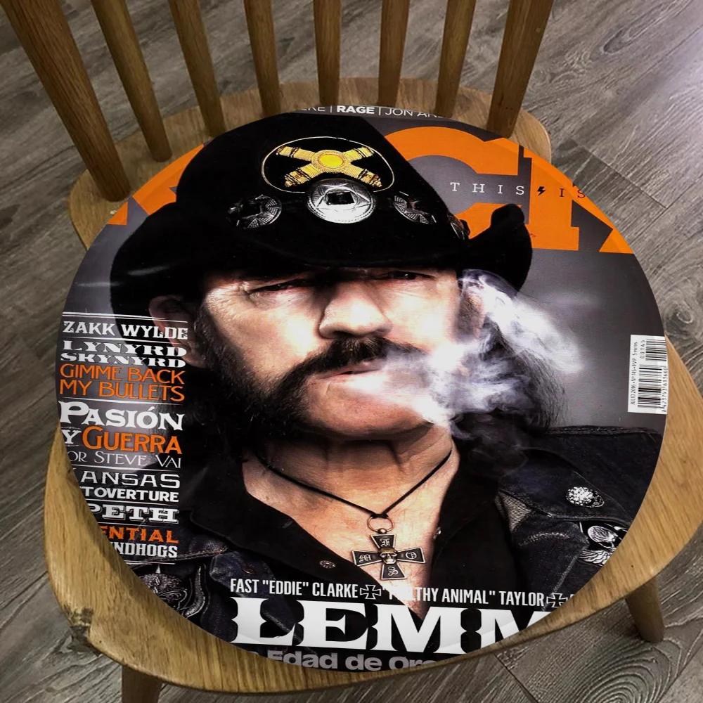 Singer L-Lemmy K-Kilmister tappetino decorativo per sedia cuscino morbido cuscino del sedile per sala da pranzo Patio Home Office tappetino da