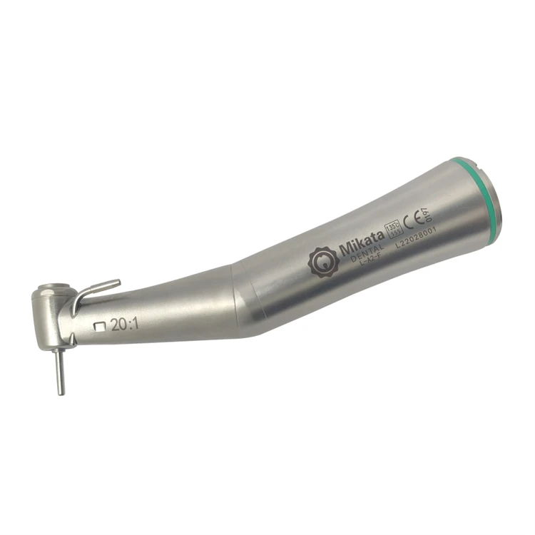 L-A2-F 20-1 External channel Fiber Optic Contra Angle Dent al low speed handpiece Quick Connect