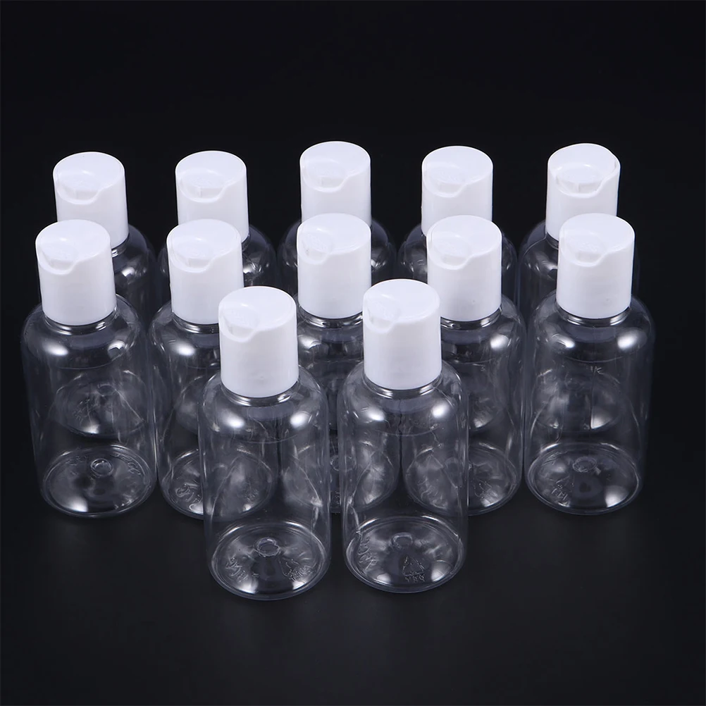 

20Pcs Refillable Travel Bottles 75Ml Press to Open Leak-Proof Storage Containers for Shampoo Lotion Face Wash Body Wash Cream on