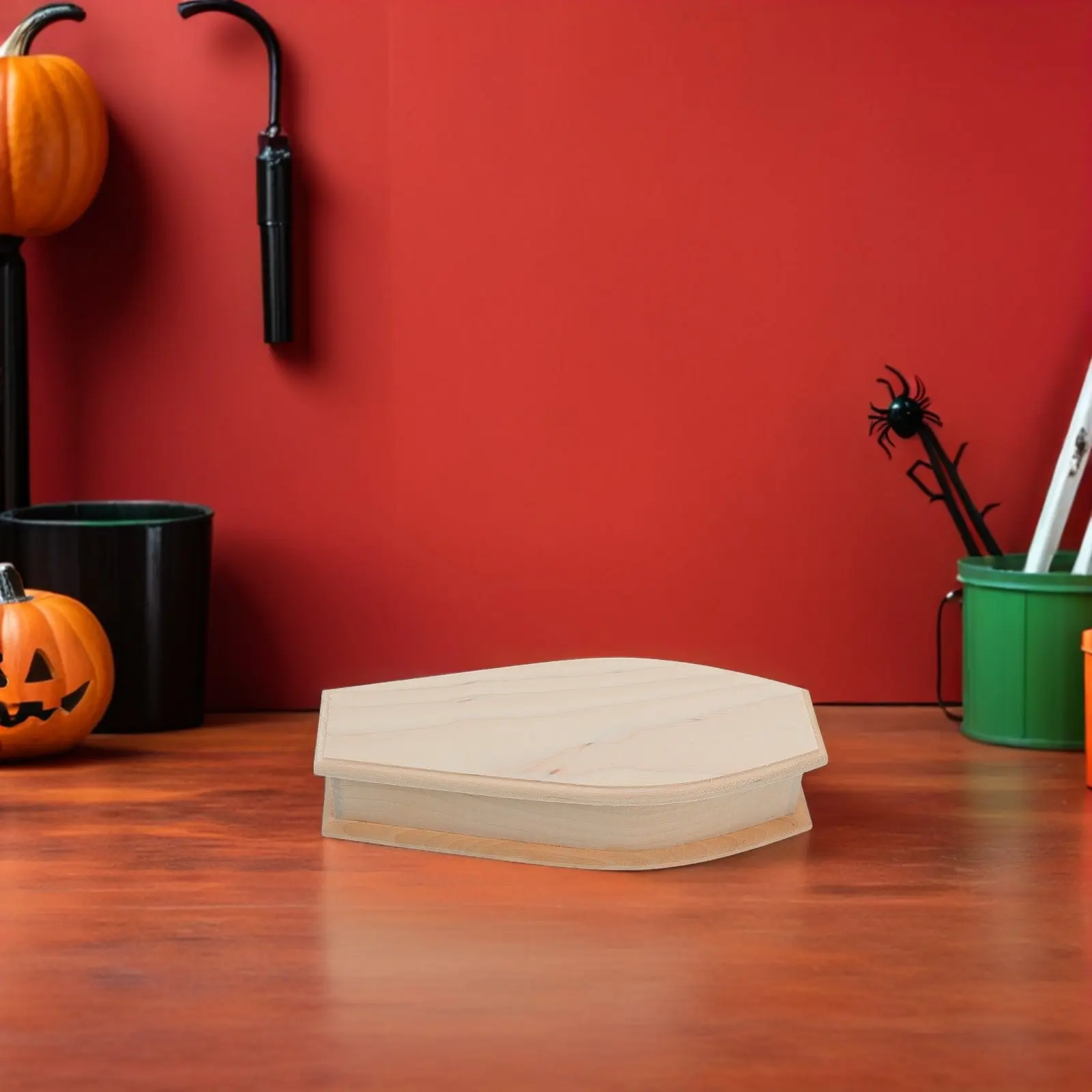 

Миниатюрный деревянный гробик, неокрашенный, для самостоятельной сборки, декор для дома, креативная миниатюрная мебель, мини-украшение, декор для сказочного интерьера, премиум-мини-декор