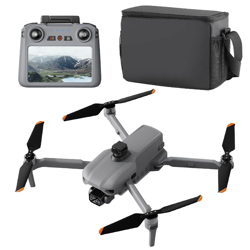 019 Drone 3-Axis Stabilized Gimbal Mini Drone 360° Laser Obstacle Avoidance RC Quadcopter Brushless Motor GPS Drone