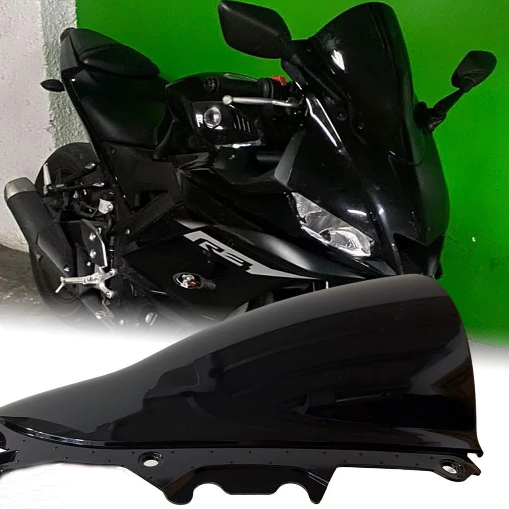 

2025 R3A Windscreen Windshield For YAMAHA YZF-R3A YZFR3 2019 2020 2021 2022 2023 2024 YZF R3 Accessories Moto Sport Screen Visor