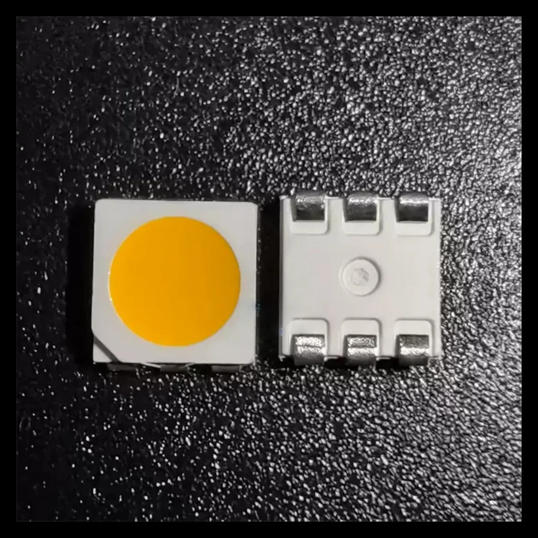 1000pcs-5050-ハイライト-02w-ウォームホワイト-ポジティブホワイト-ナチュラルホワイト-コールドホワイト-6ピン-3コア-led-パッチ照明-ビーズ付き