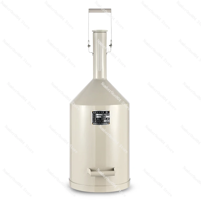 Counter Metering Barrel 10 Liters 20 Liters Measuring Tank Tanker Fuel Portable Metal Gauge Barrel Densimeter