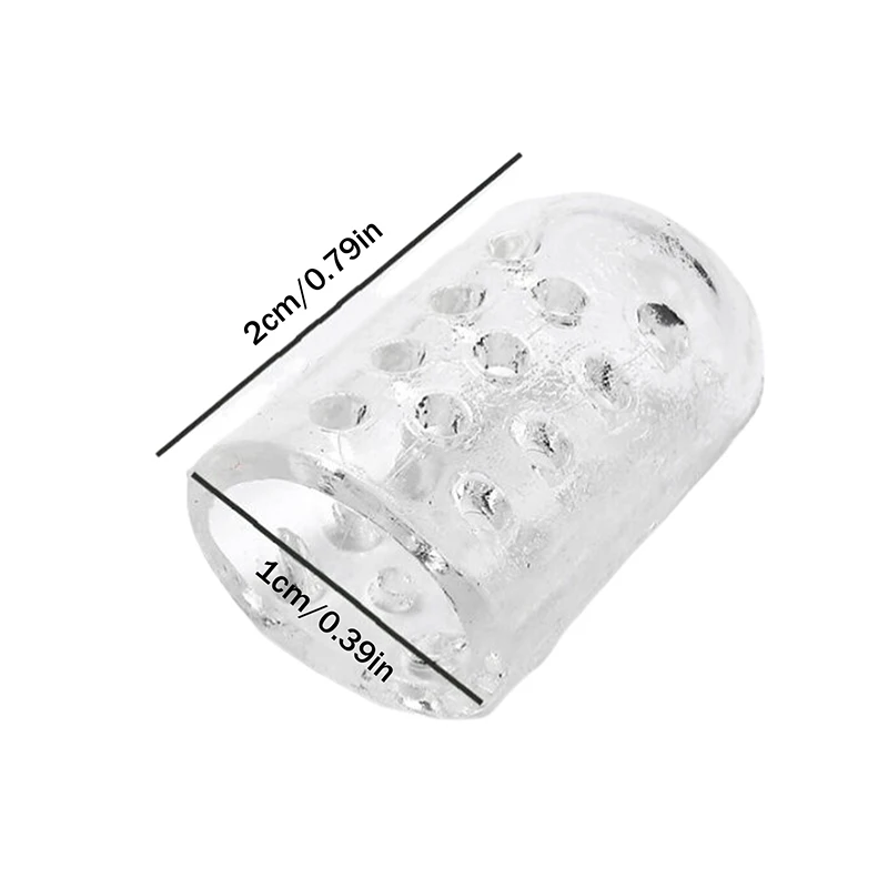 2-100 قطع سيليكون مكافحة الاحتكاك تو حامي هلام تنفس تو قبعات يغطي العناية بالقدم الإصبع مرونة يمنع ظهور البثور