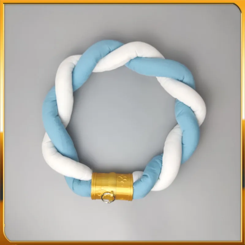 Furry Cosplay Collar with Braid Bell for Animal Costume Custom Handwork 2 Colors  Fursuit Kig Accessories