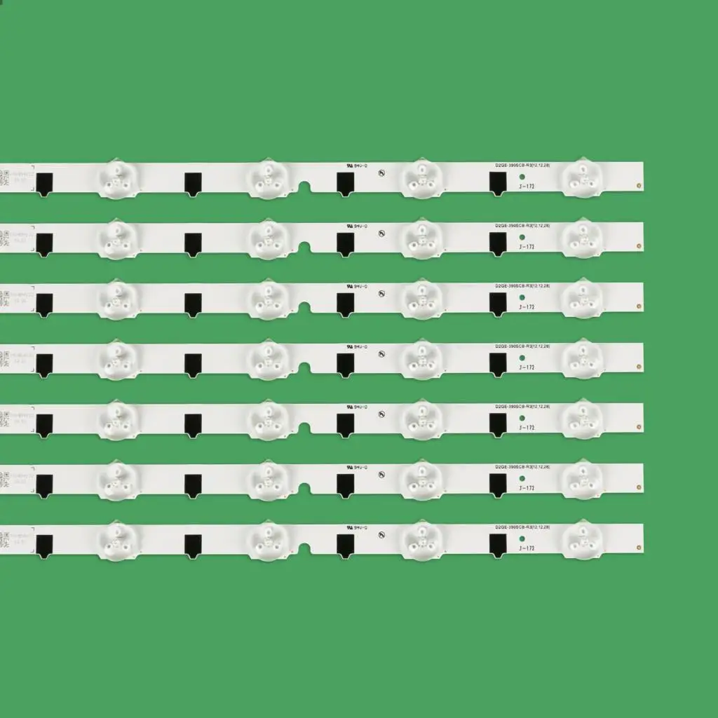 مجموعة شريط LED لسامسونج ، UE39F5000AK ، UE39F5030AK ، UE39F5300 ، UE39F5370 ، UE39F5500AW ، UE39F6800 ، HF390BGM-C1 ، 2013SVS39F ، جديد ، 14 قطعة