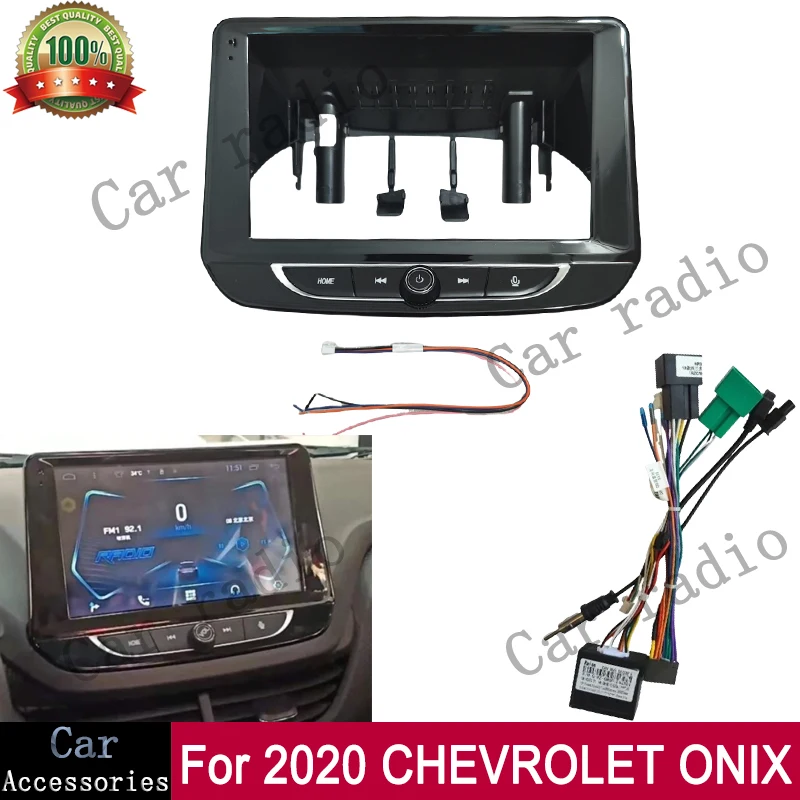 

9 Inch For 2020 CHEVROLET ONIX Frame Car Radio Android Stereo Frame Player 2Din Head Unit Fascia Panel Dash Board Cover