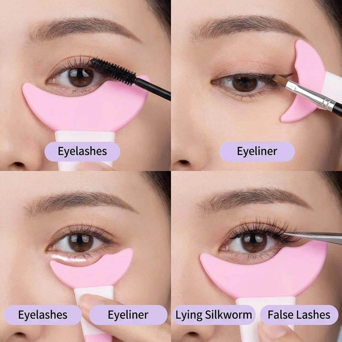 Professional Eye Makeup Assistant – Prevents Smudging, Draws Eyeliner in One Stroke!Eyeliner & False Lashes