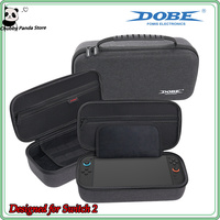 Dobe Original Large Carrying Case For Switch 2 - Holds Console, Charger & Includes Game Card Holder Eva Protective Storage Bag