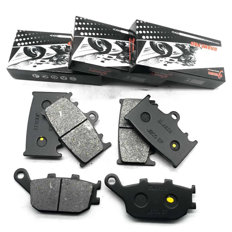 Motorcycle Front Rear Brake Pads kits Parts For KAWASAKI KLE1000 Versys 1000 2012-2018 KLE 1000 2015 2016 KLZ1000 2012-2019