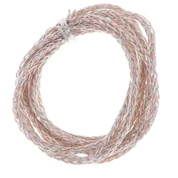 Durable 7N OCC Copper Upgrade Cable 8 Strands 2m HiFi Stereo DIY for Headset