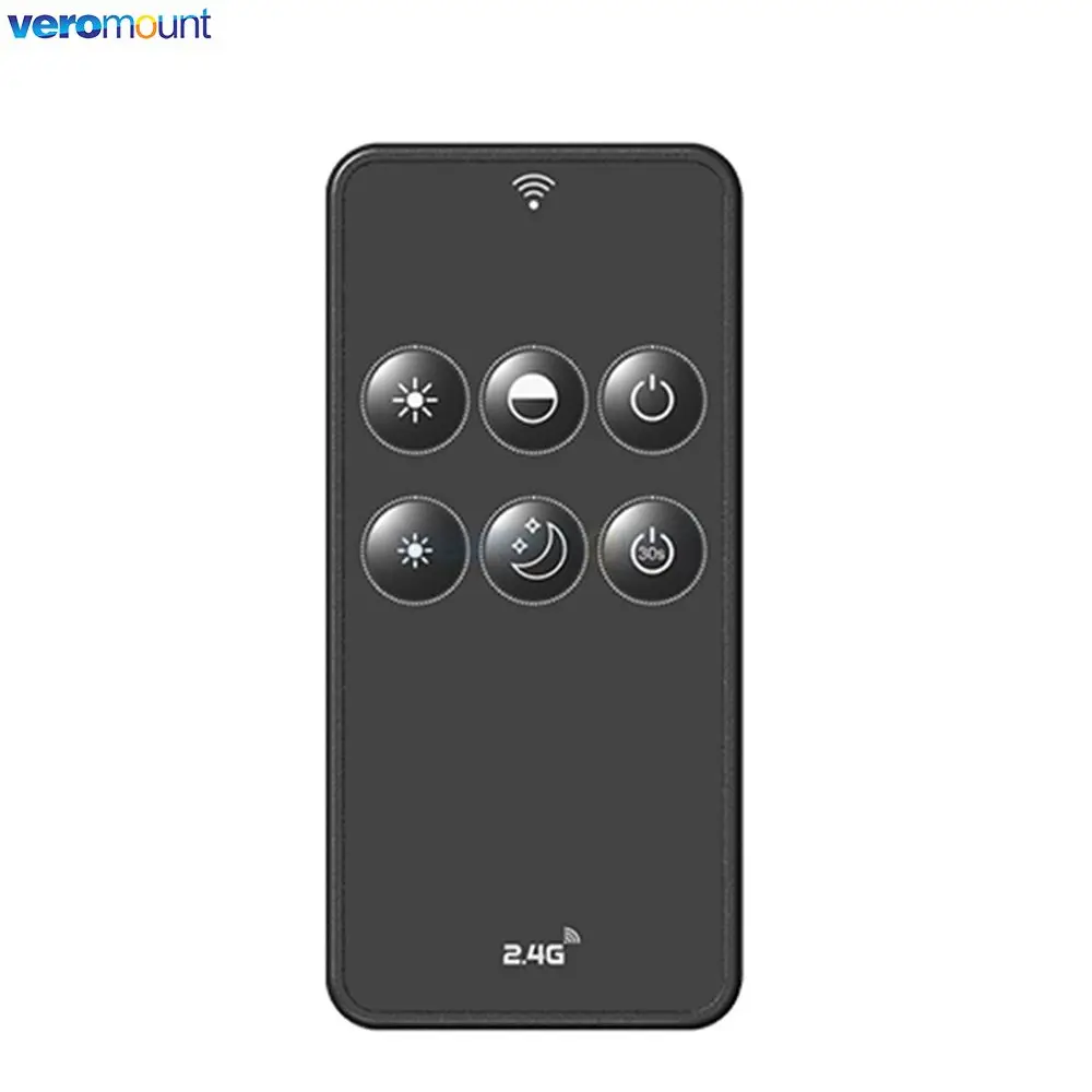 6-Key 2.4Ghz Rf Draadloze Afstandsbediening 1 Zone Dimmen Controle Rm1 Rm3 Voor Skydance Single Color Rgb Led Strip Controller