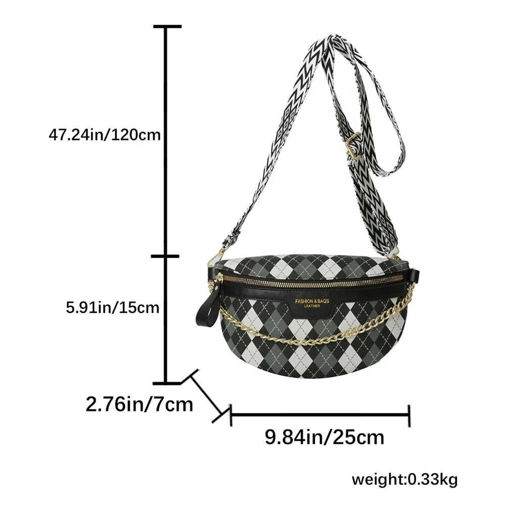 Designerska torba bananowa Przypadkowa torba na klatkę piersiową dla kobiet Torebki podróżne Crossbody Kobieta Moon Belt Bum Bag Ladies Waist Bag