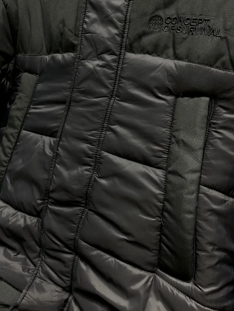 Thiened الشتاء القطن Jaet الرجال معطف مقنع يندبروف مقاومة للماء طويلة Sve الشباب Faion الدافئة ألياف البوليستر