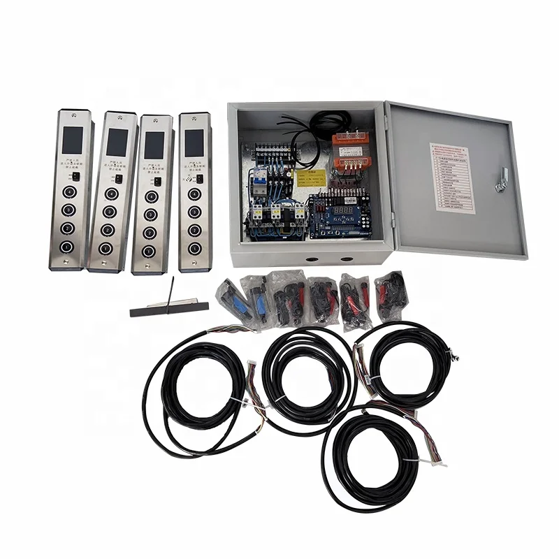 elevator controller system full kit 4 floors with call panel and connection wire limit switch