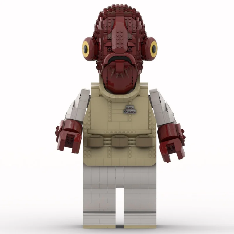 2515 قطعة MOC الأدميرال أكبار ميجا الشكل يناسب نموذجي اللبنات تجميع التعليم الإبداعي هدايا عيد الميلاد لعبة الطوب للأطفال #4