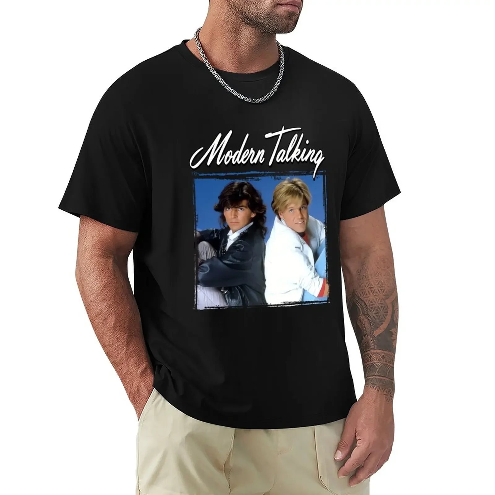 

Retro Music Gift For Modern Talking Love Fans T-Shirt aesthetic clothes hippie clothes Men's t-shirts