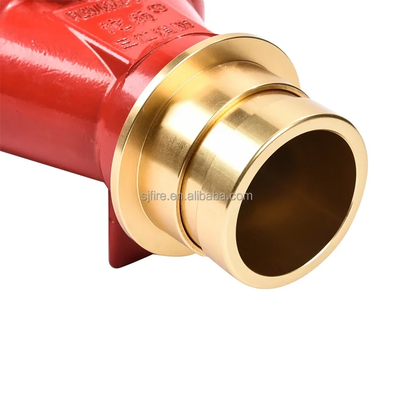 Aluminum Forged Two Ways Divider Fire Fighting Water Divider With Machino Coupling