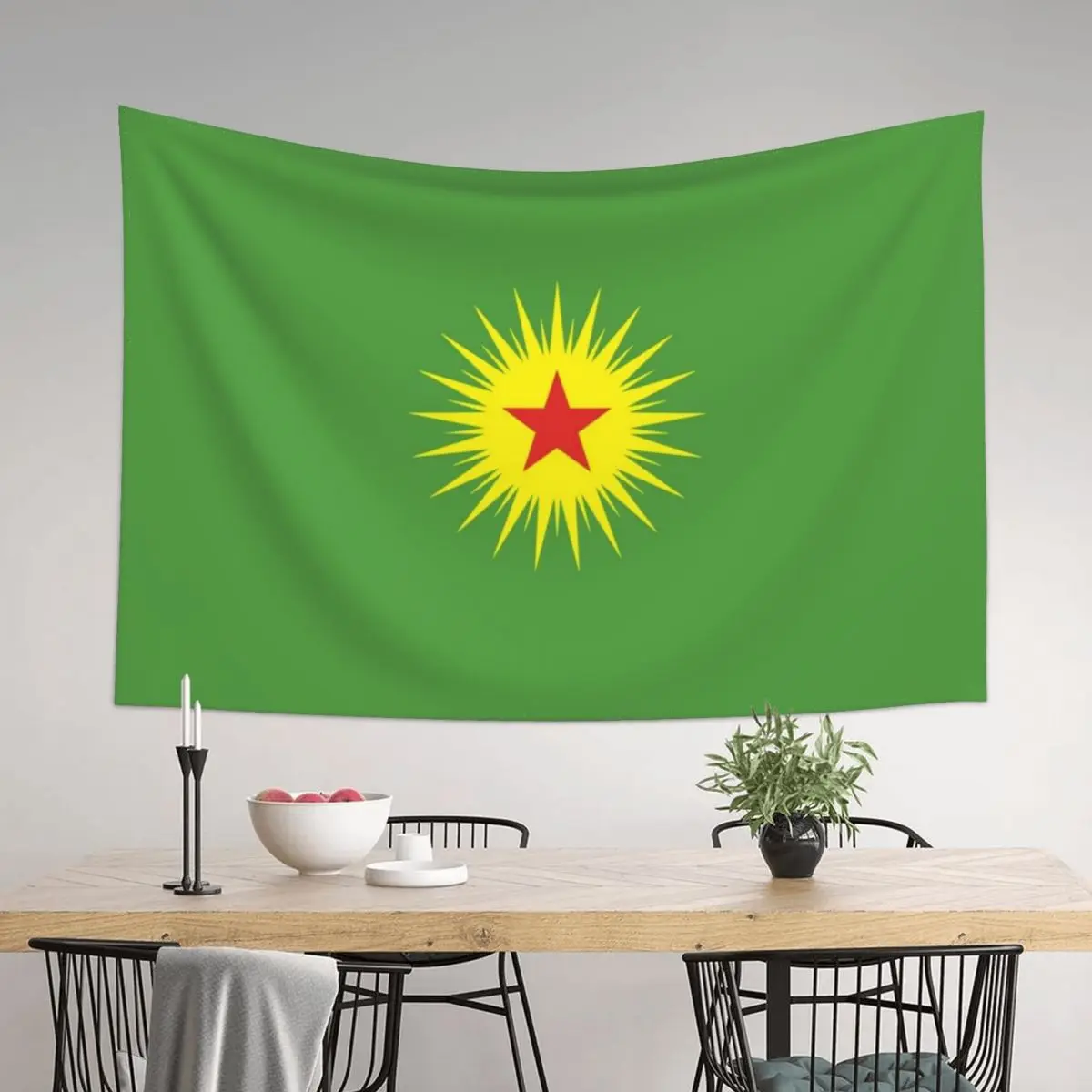 

KCK Emblem Tapestry Wall Deco Home Decor Aesthetic Bedroom Decor Tapestry
