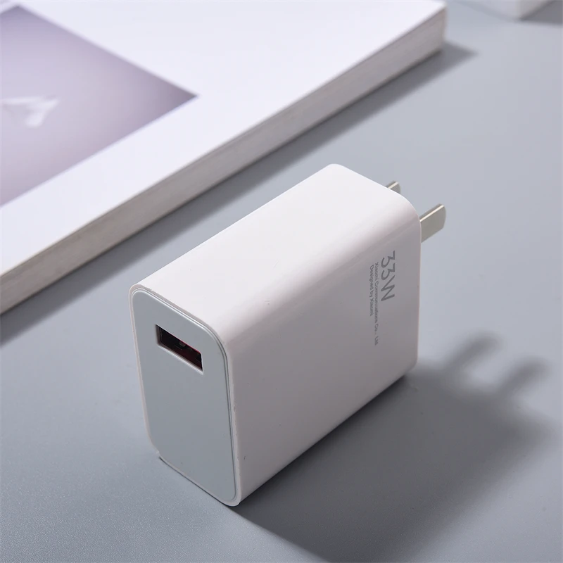 Original Xiaomi 33W Charger EU/US Fast Turbo Charge Wall Adapter For Mi 10 11 Redmi K50 K40 Pro Note11 Pro Max +6A Type C Cable