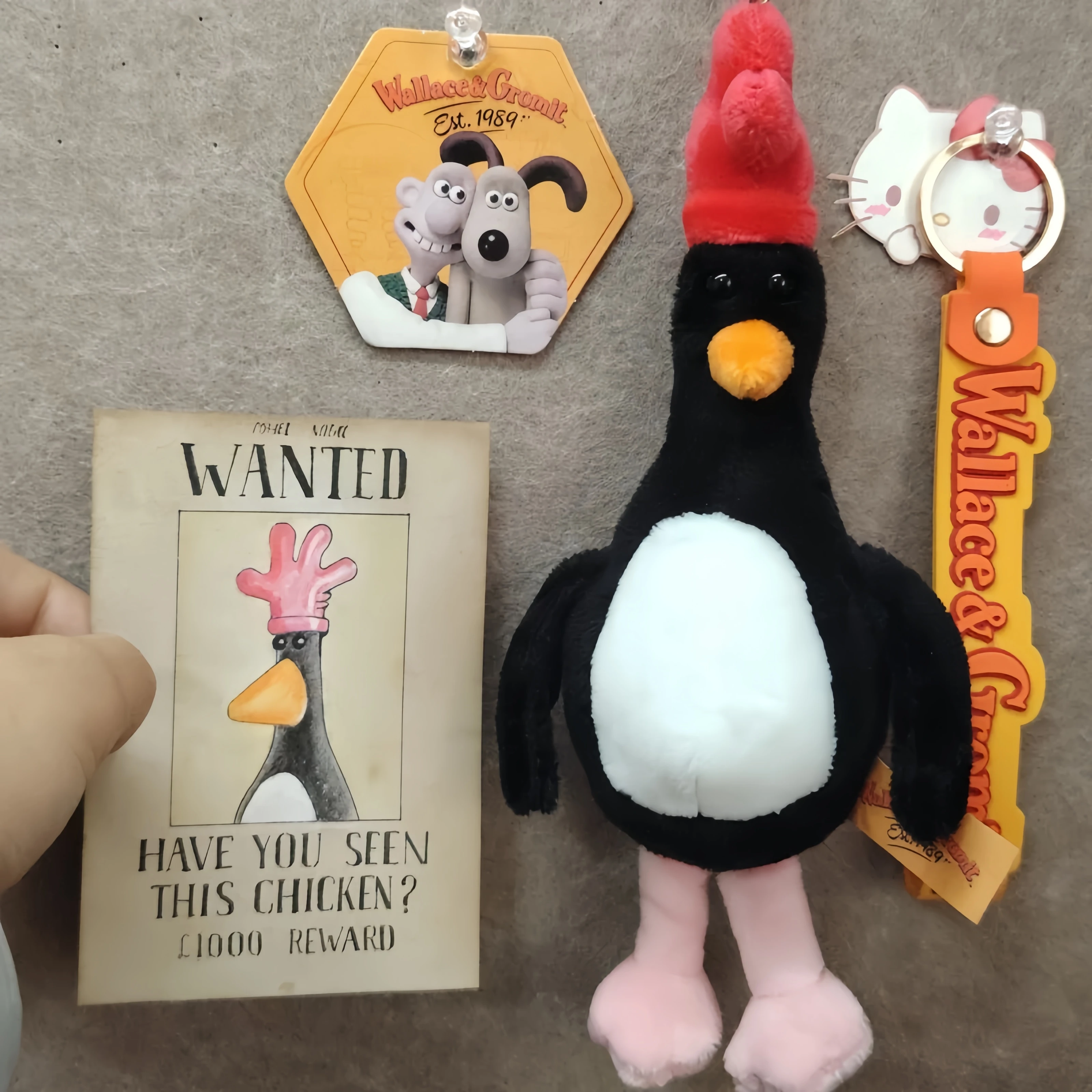 والاس جروميت ألعاب من القطيفة أنيمي فيلم الهوايات جمع لطيف البطريق محشوة الدمى ديكور المنزل هدايا أعياد ميلاد للأطفال عالية الجودة #1