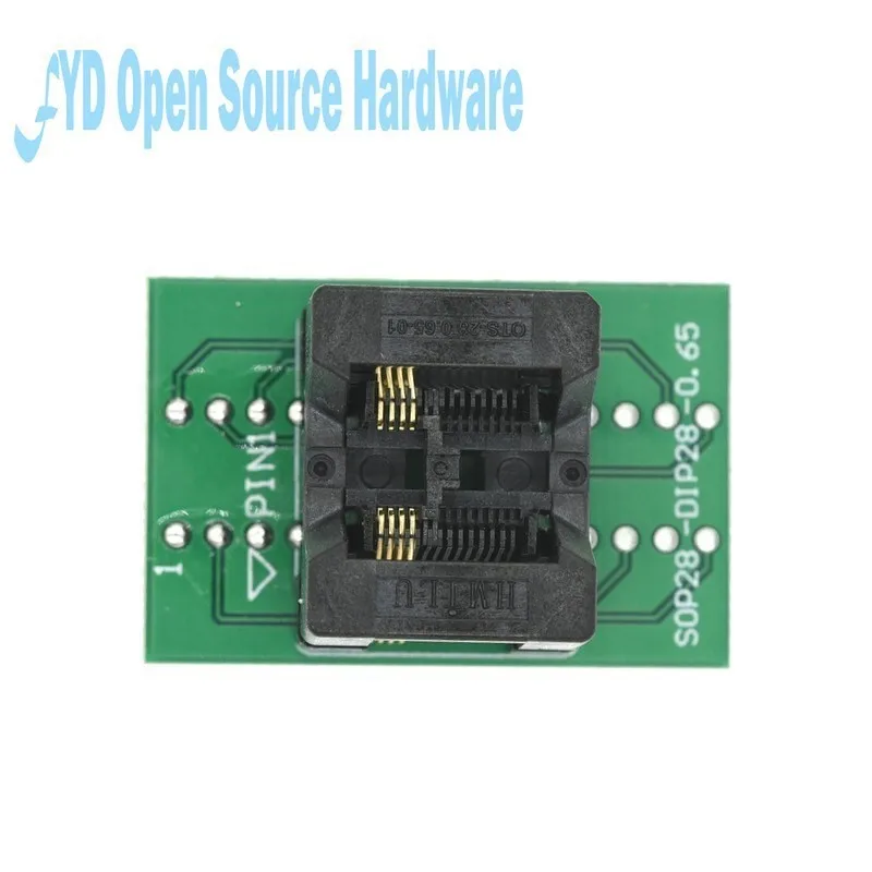 0.65-01 Top Quality Chip Programmer  NEW Programmer Adapter Socket SSOP8 (28) -0.65 Adapter Socket To DIP20 And DIP8 Ots8 (28)