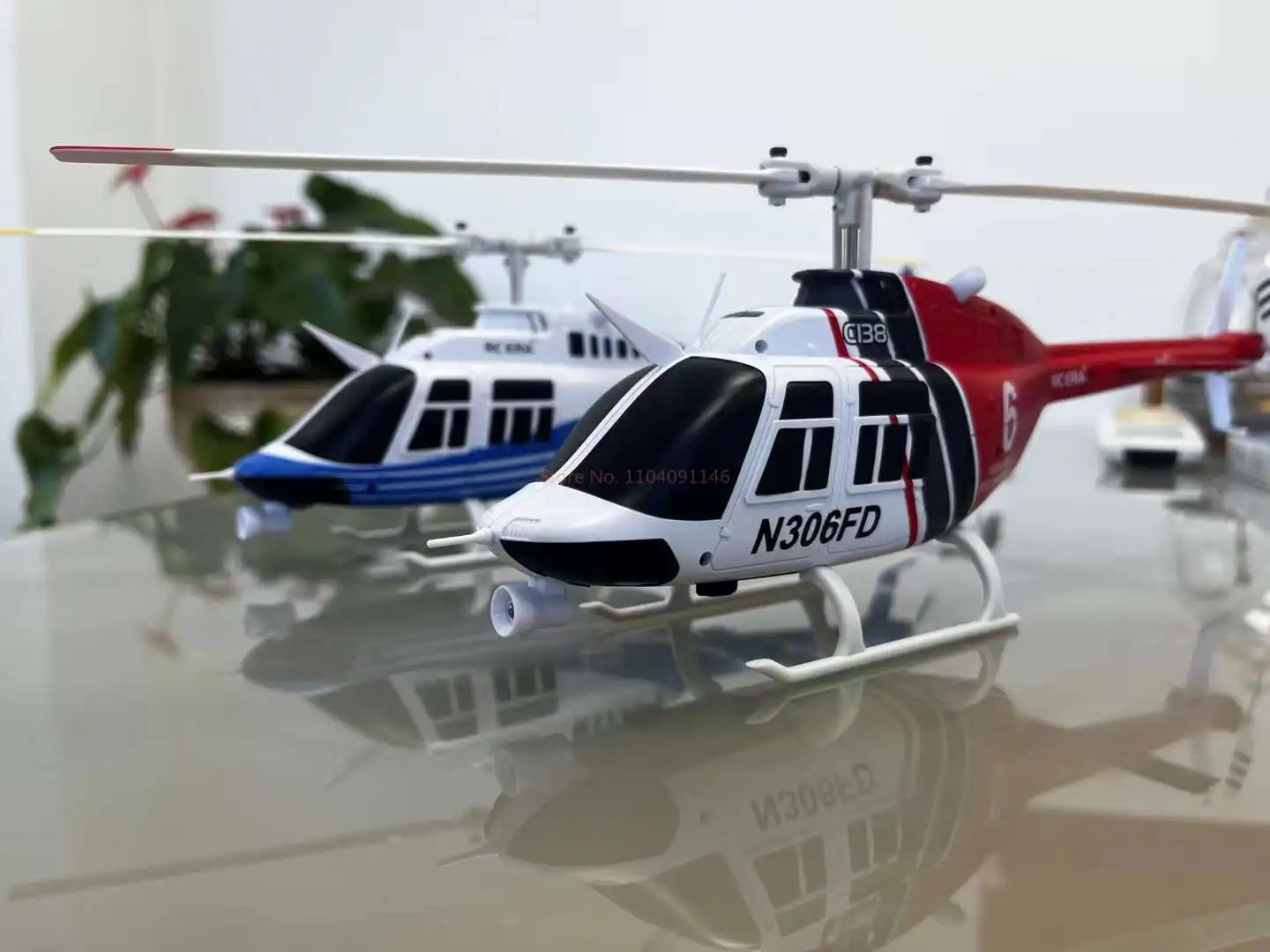 Nowy 1:36 pilot zdalnego sterowania symulacja Rc Bell 206 helikopter C138 wysokość trzymanie 2.4g oryginalny 6-osiowy żyroskop dla ekspertów