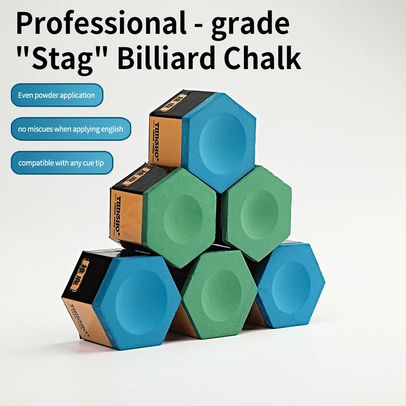 

1pc Cylindrical Billiard Chalks, Pool Cue Stick Chalk, Snooker Table Billiards Supplies