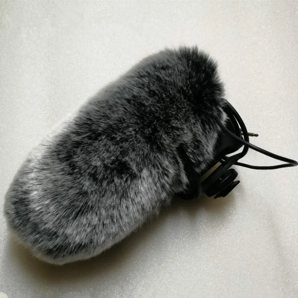 

Dead Cat Outdoor Wind Cover Shield Furry Windscreen Windshield For RODE Videomic Pro+ VMP Muff Microphones Slipover