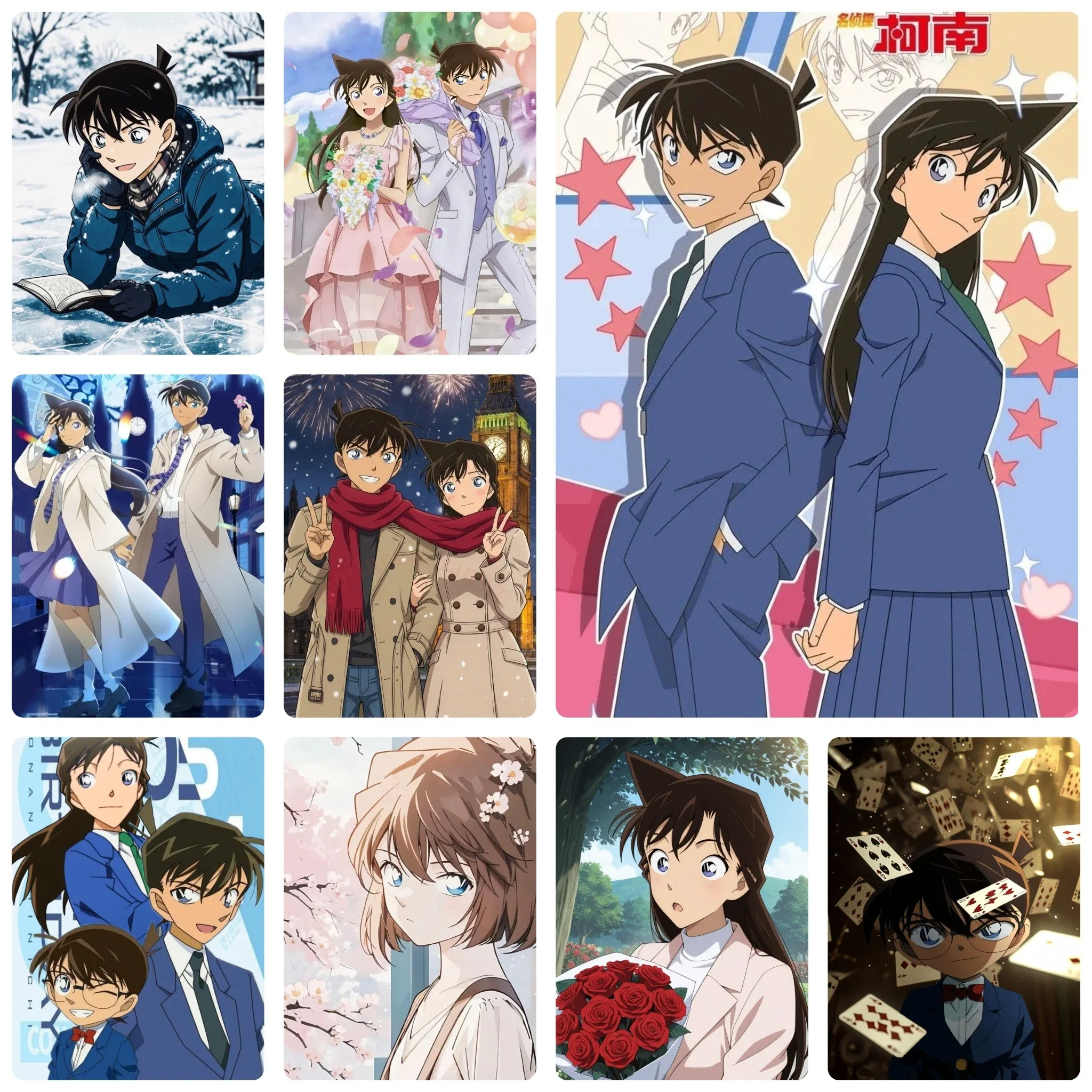 DIY 5D Diamond Painting, Detective Conan Anime Character Art, Hobby Craft for Home Wall Decor, Ideal Gift for Art Lovers