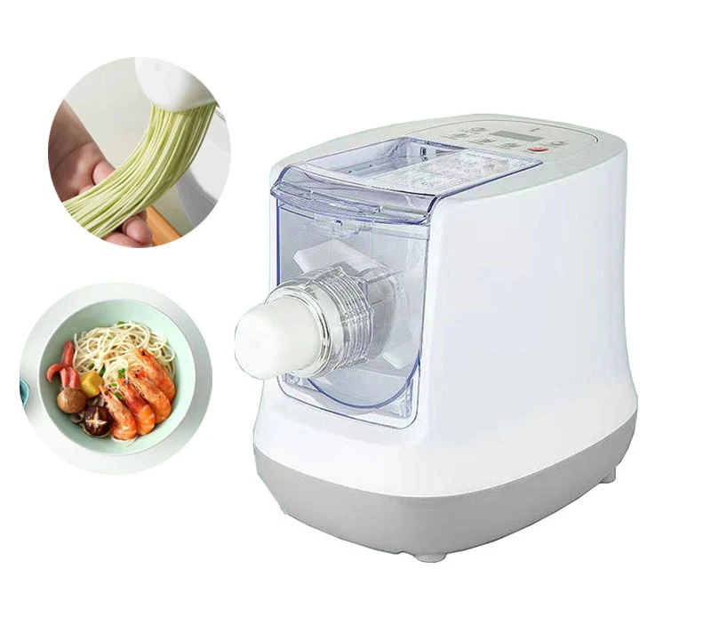 Automatic 110V 220V Noodle Maker with 13 Kinds of Molds Fast Kneading 650g Noodles Making Machine English Panel Kitchen Use