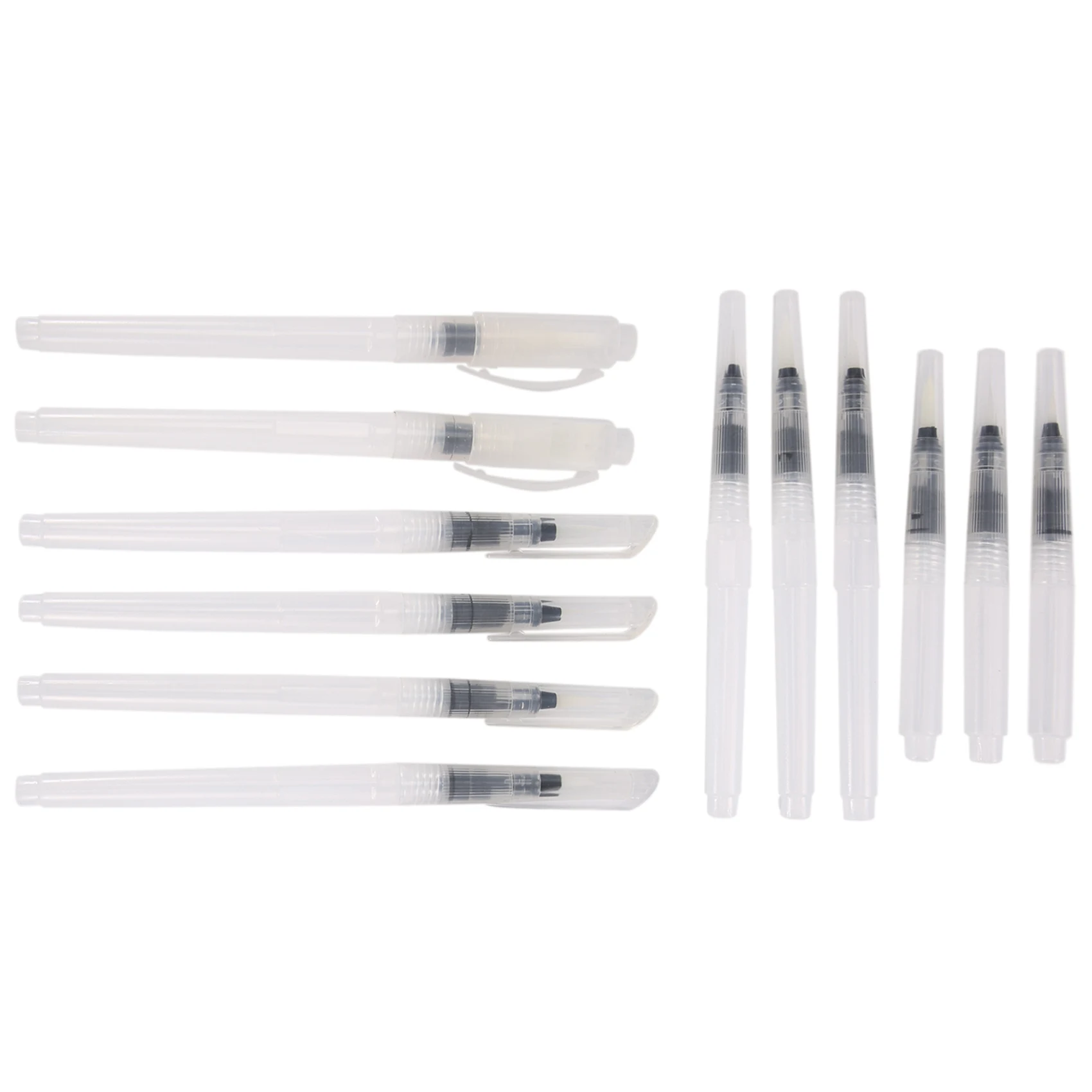 Ensemble de stylos pinceaux pour documents à l'eau, peinture d'interconnexion, marqueurs à base d'eau, crayon de couleur soluble dans l'eau, 12 pièces