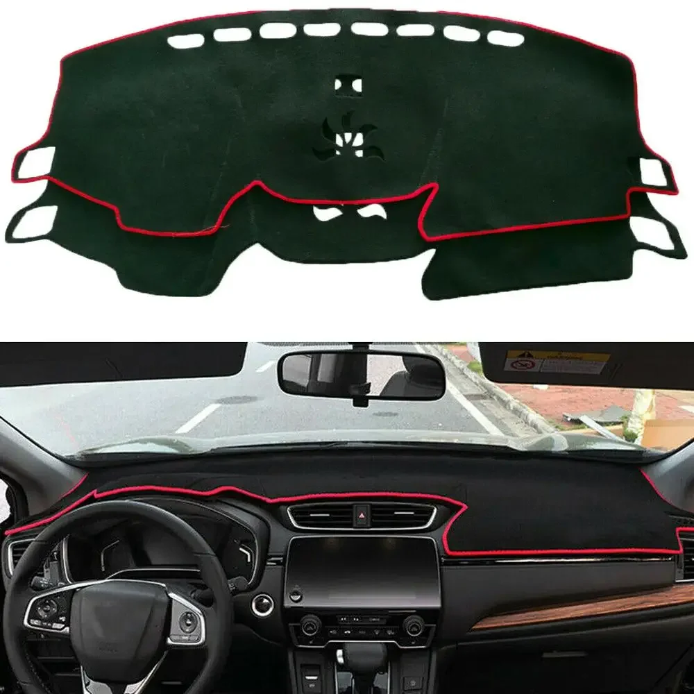 

EIDRAN Car Dashboard Dash Mat DashMat Sun Shade Cover Pad Non-Slip For Honda CR-V 2017 2018