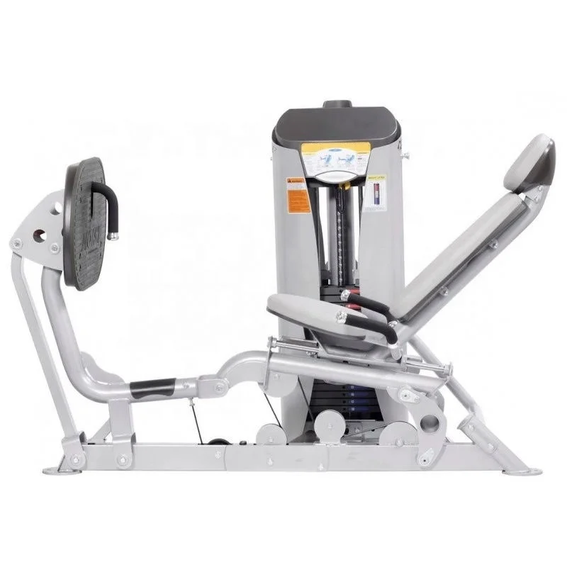 

Body Building Commercial Fitness Equipment Pin Load Selection Machines Dual Function Seated Leg Trainer Leg Press/Calf Raise