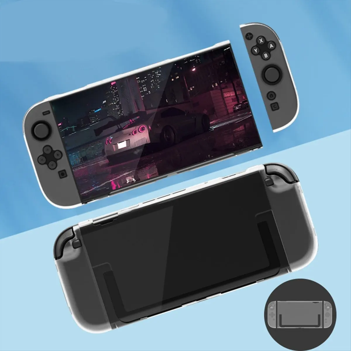Top Sale Protective Case for 2 Transparent Hard Shell Cover Game Console Accessory Protective Case