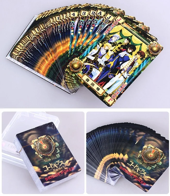 

Аниме Code Geass Poker Cards Мультяшные аксессуары
