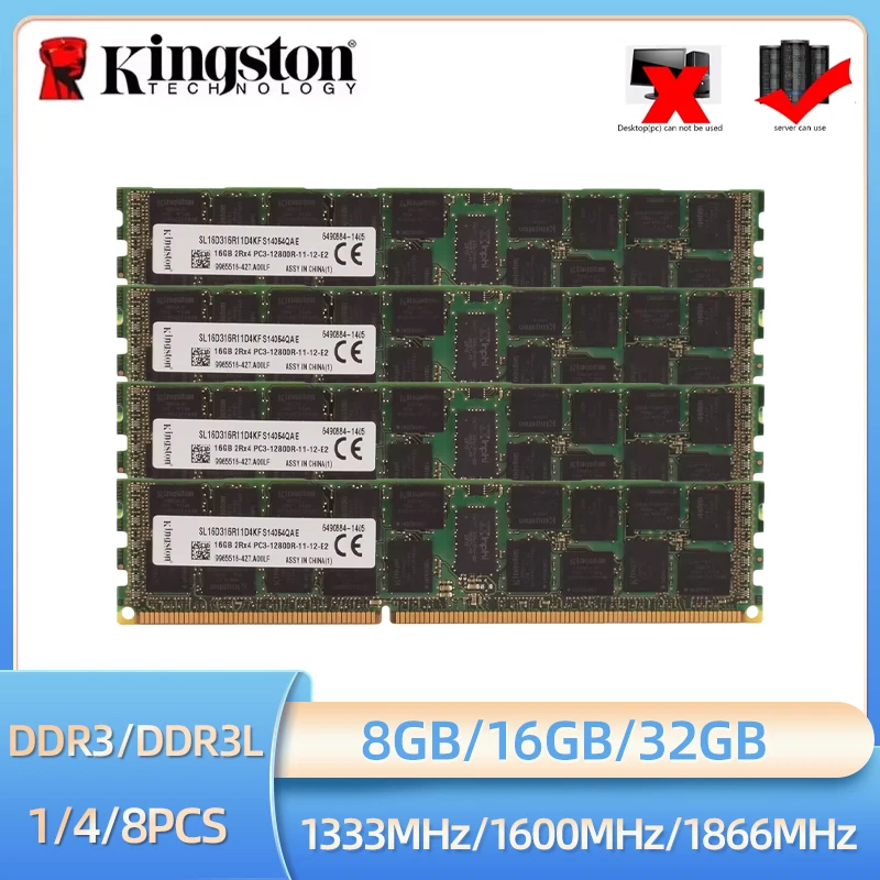 1-4-8pcs-kingston-ddr3-ddr3l-server-ram-reg-ecc-8gb-16g-32g-1066-1333-1600-1866mhz-memoria-ecc-registrata-compatibile-con-schede-madri-x79-x99