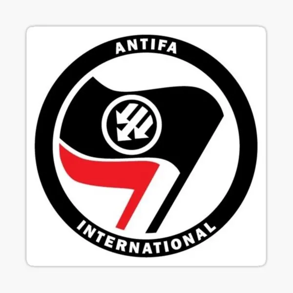 Anti-fascist Flag Sign Symbol Creative Sticker Laptop Motorcycle Wall Truck Window Car Glass Helmet Racing Camper Bicycle Decal