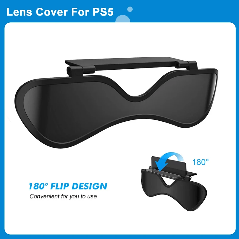 

Чехол для камеры PS5, защитная крышка объектива камеры HD с сильным клеем для защиты и защиты от пыли