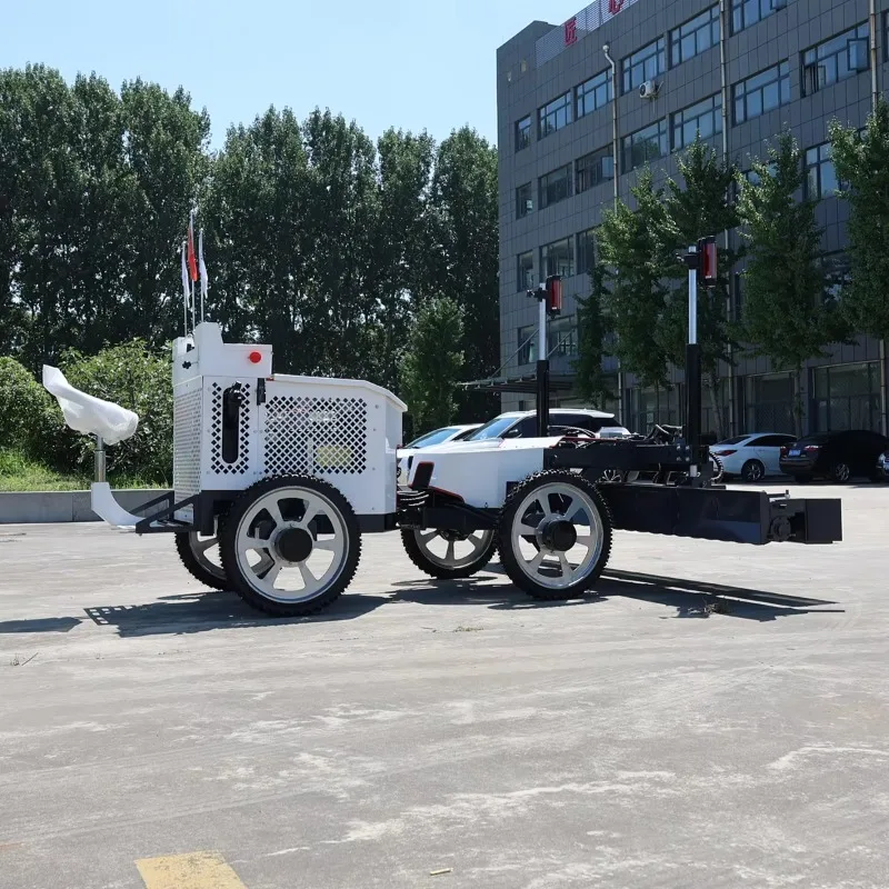 Concrete Laser Screed With Digital Display Intelligent Leveling Equipment For Modern Construction Site